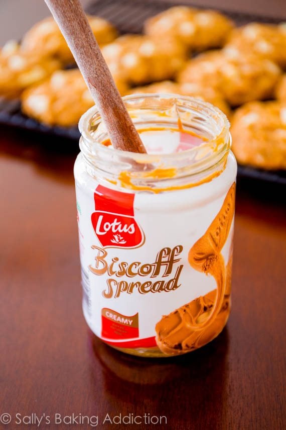 jar of Biscoff spread
