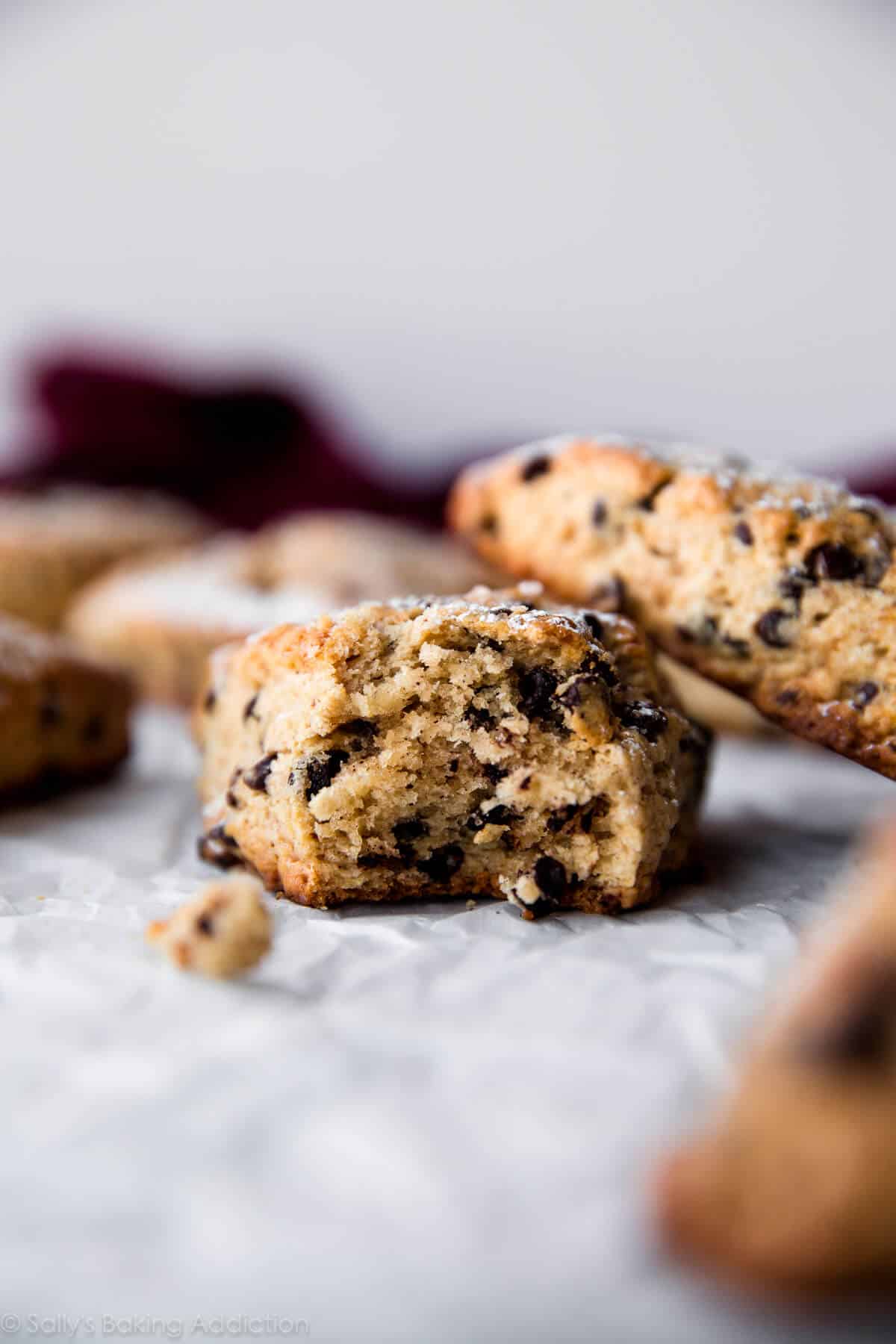 Chocolate chip scones