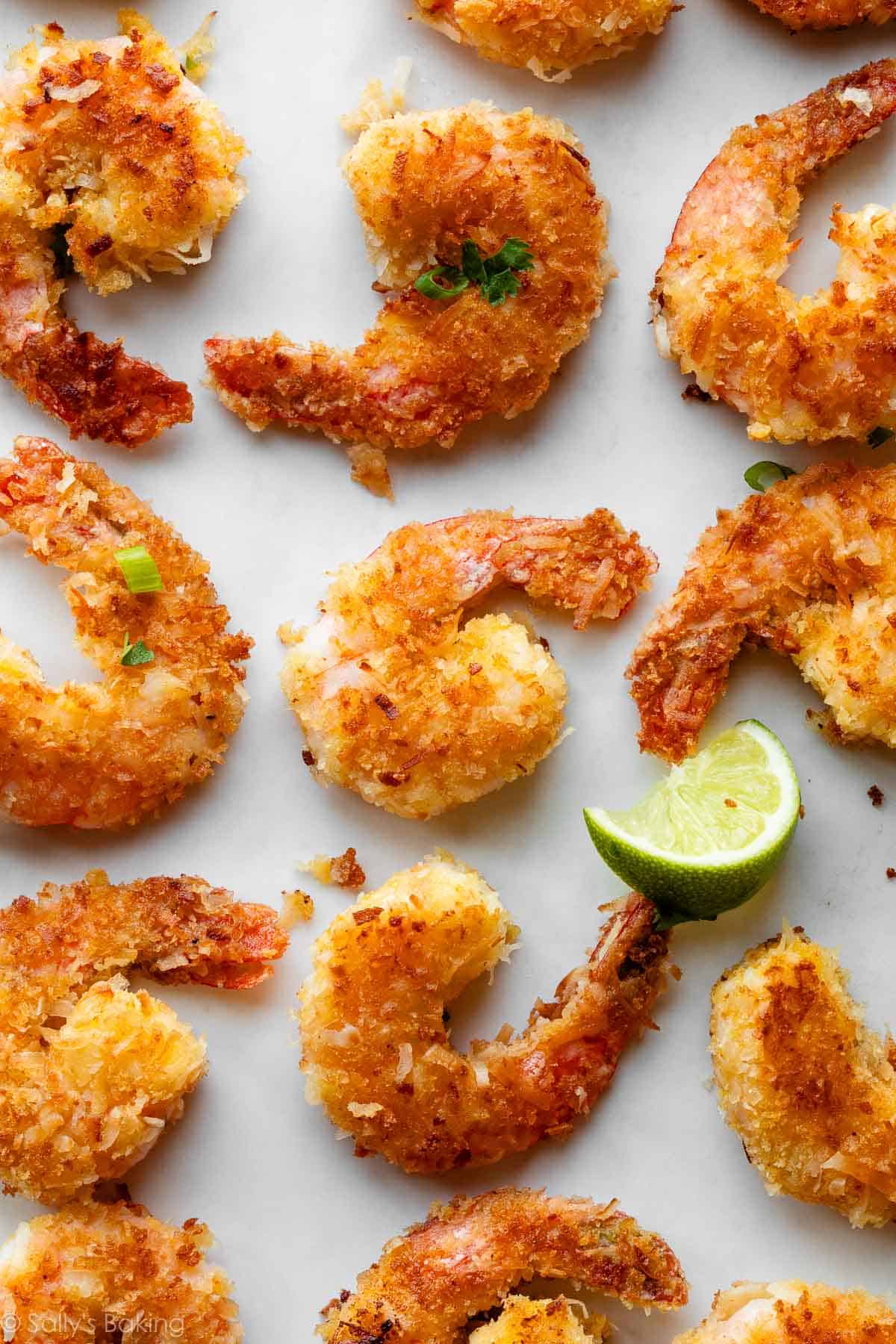 coconut shrimp.