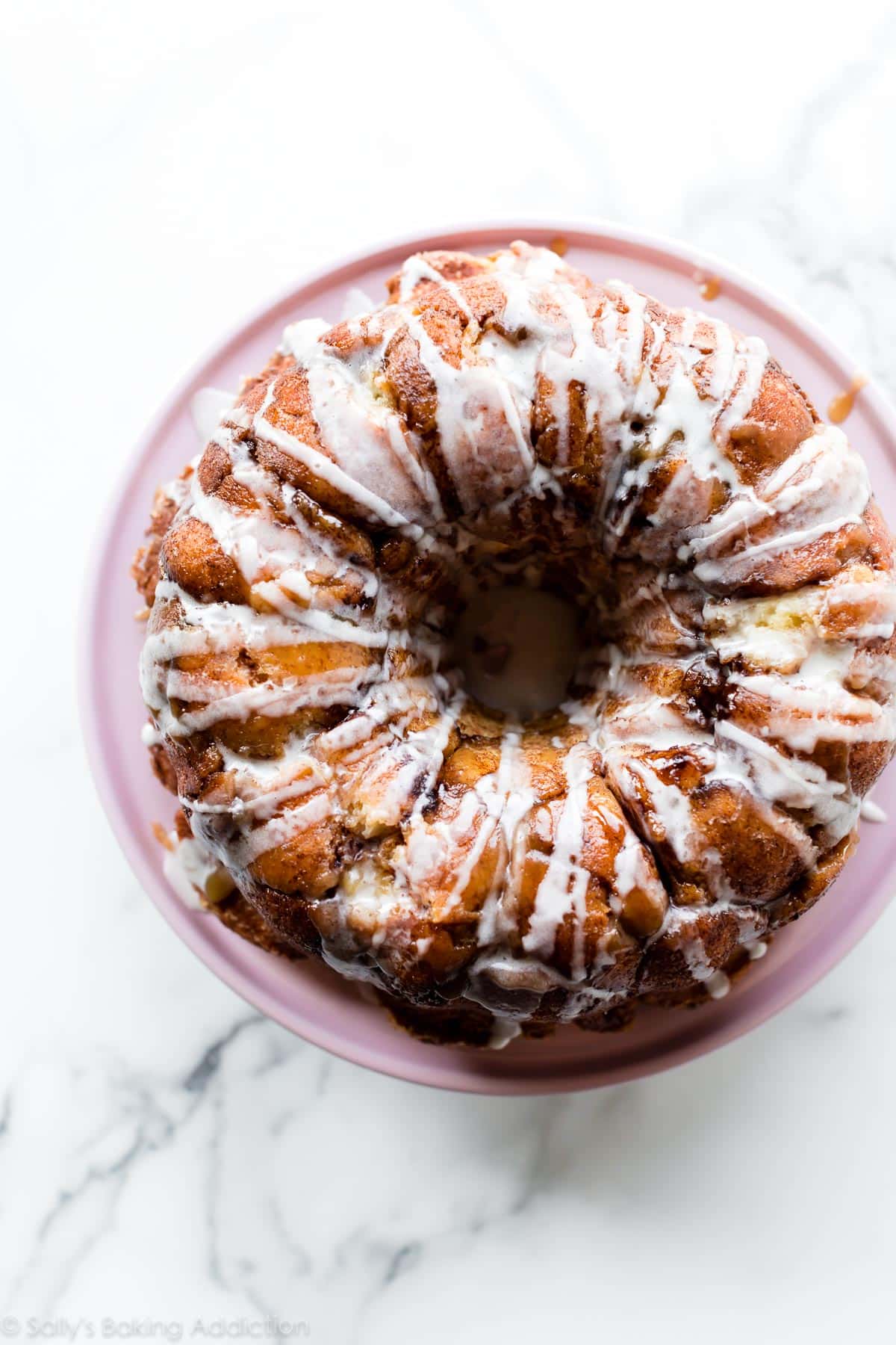 top of monkey bread