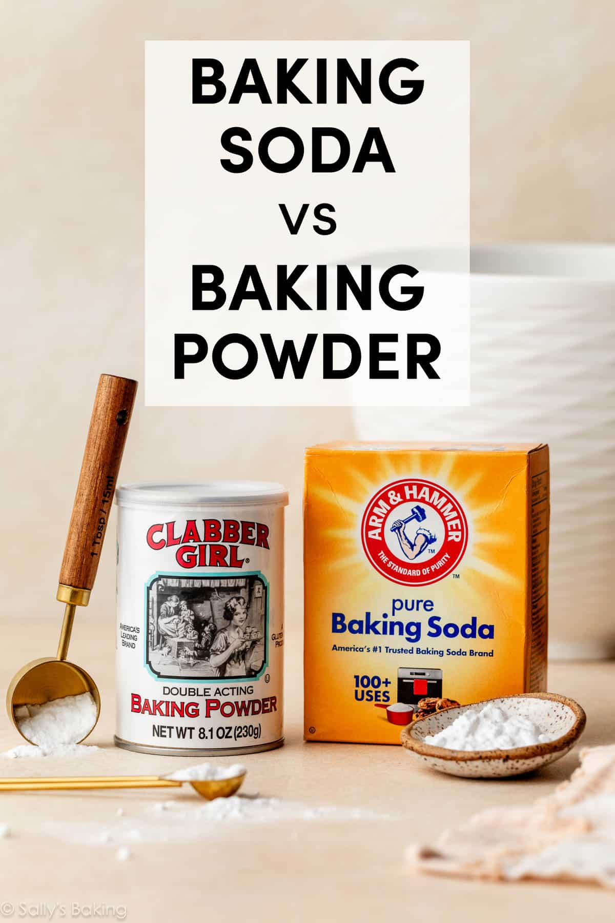 baking soda vs baking powder photo.