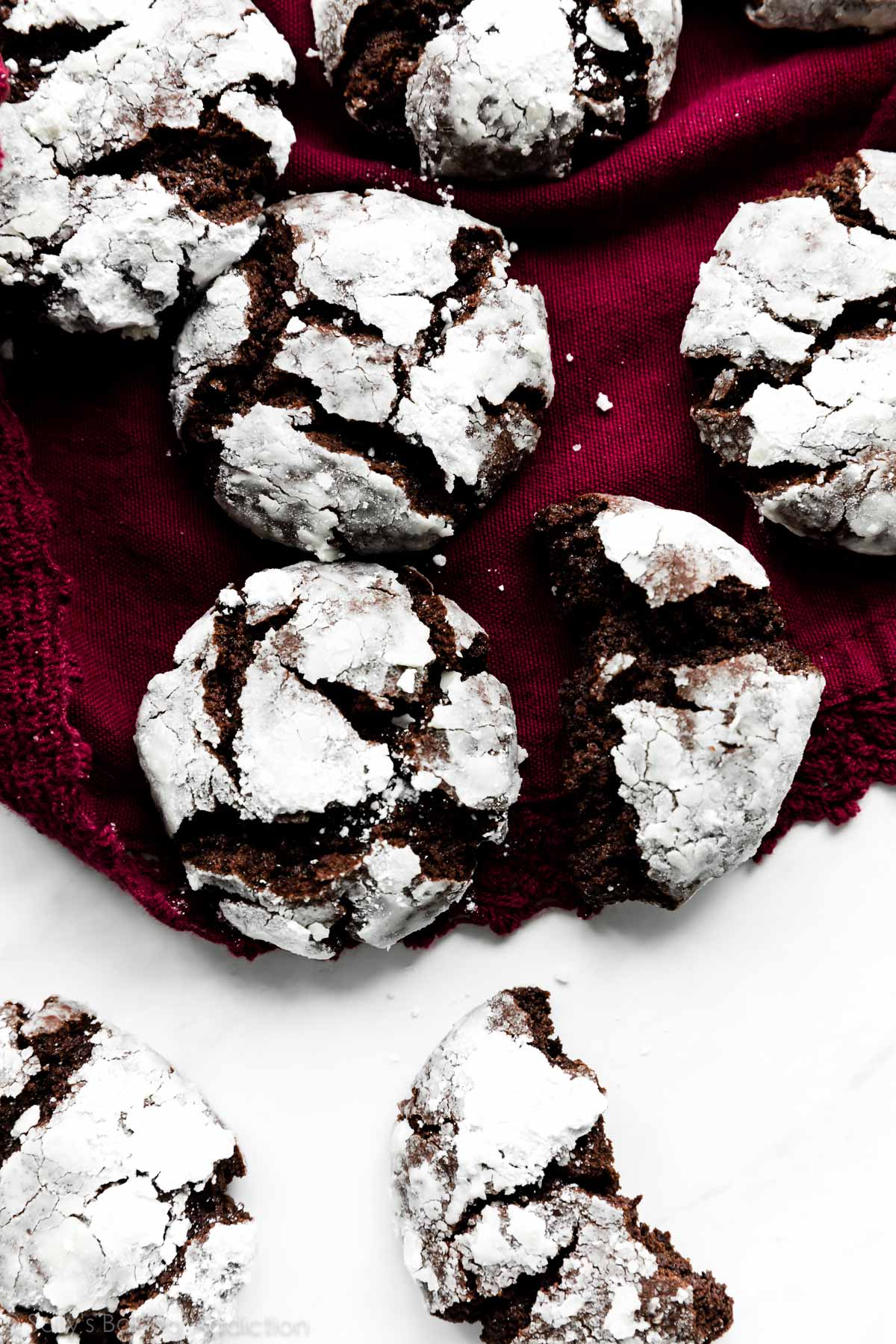 chocolate crinkle cookies
