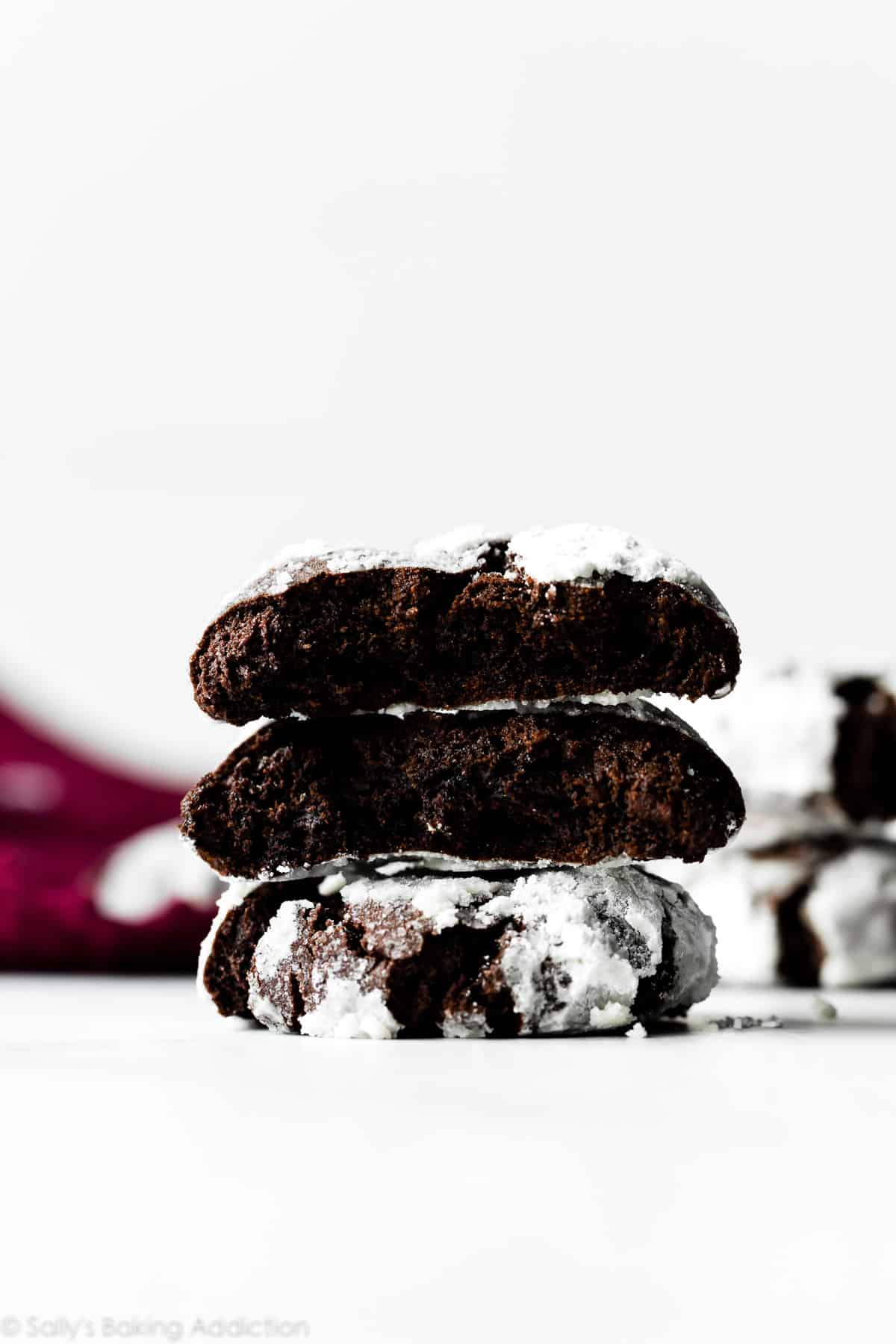 chocolate crinkle cookies