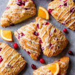 cranberry orange scones