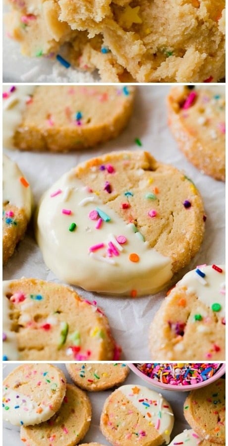 3 sprinkle cookie images