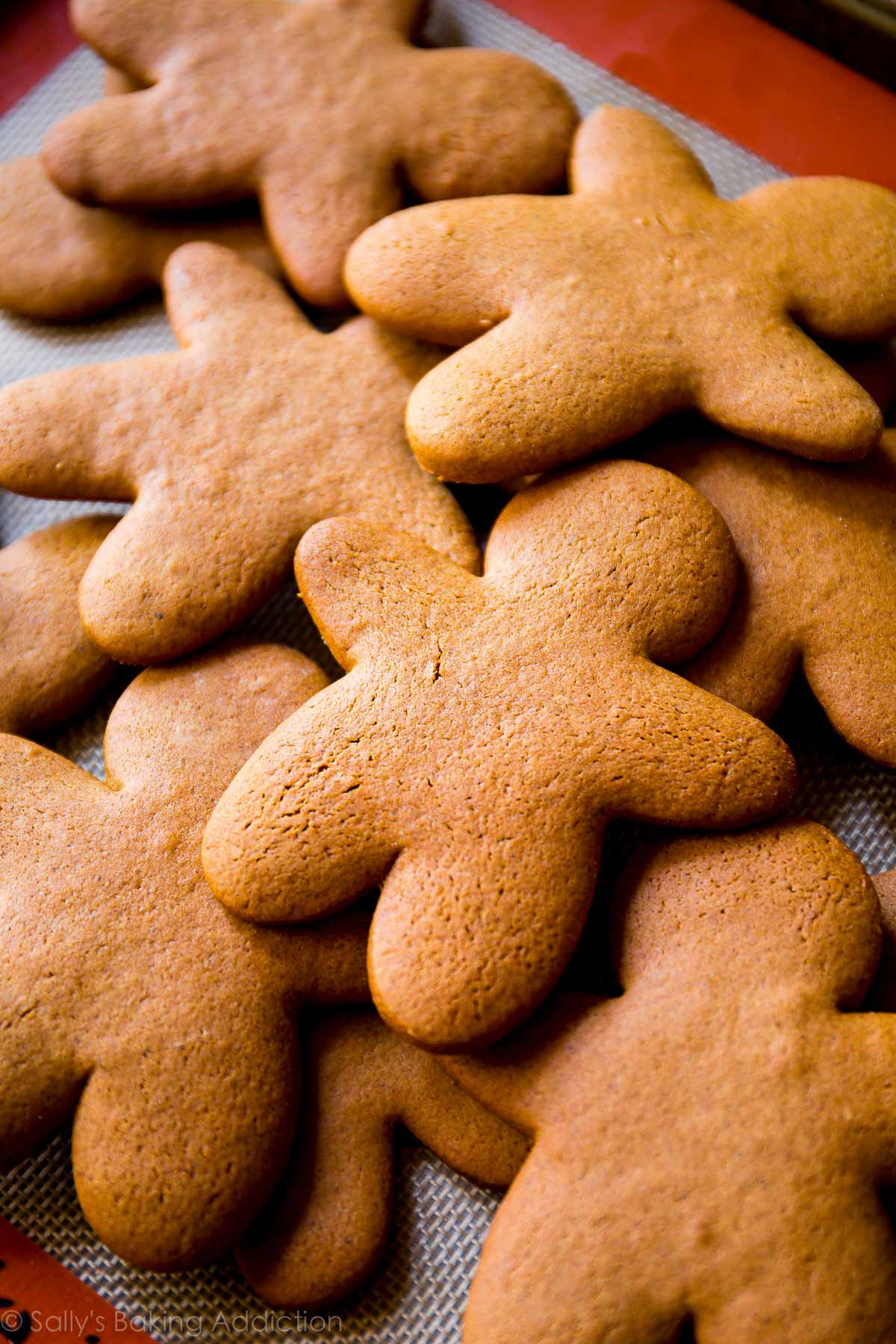 gingerbread cookies without icing decorations