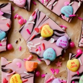 pieces of sweetheart swirl bark