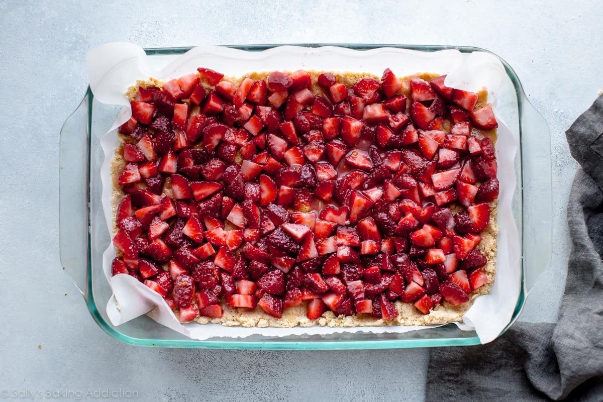 strawberry filling for bars