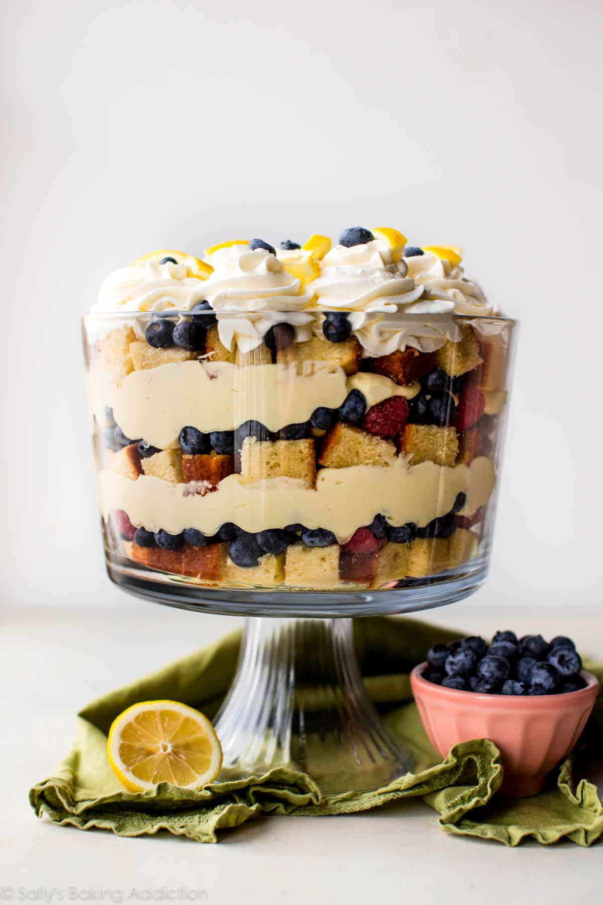 lemon berry trifle