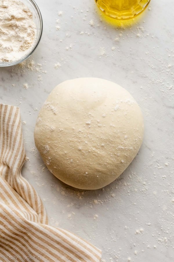 pizza dough.