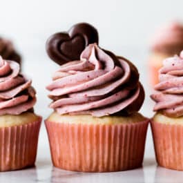 Valentine's day cupcakes