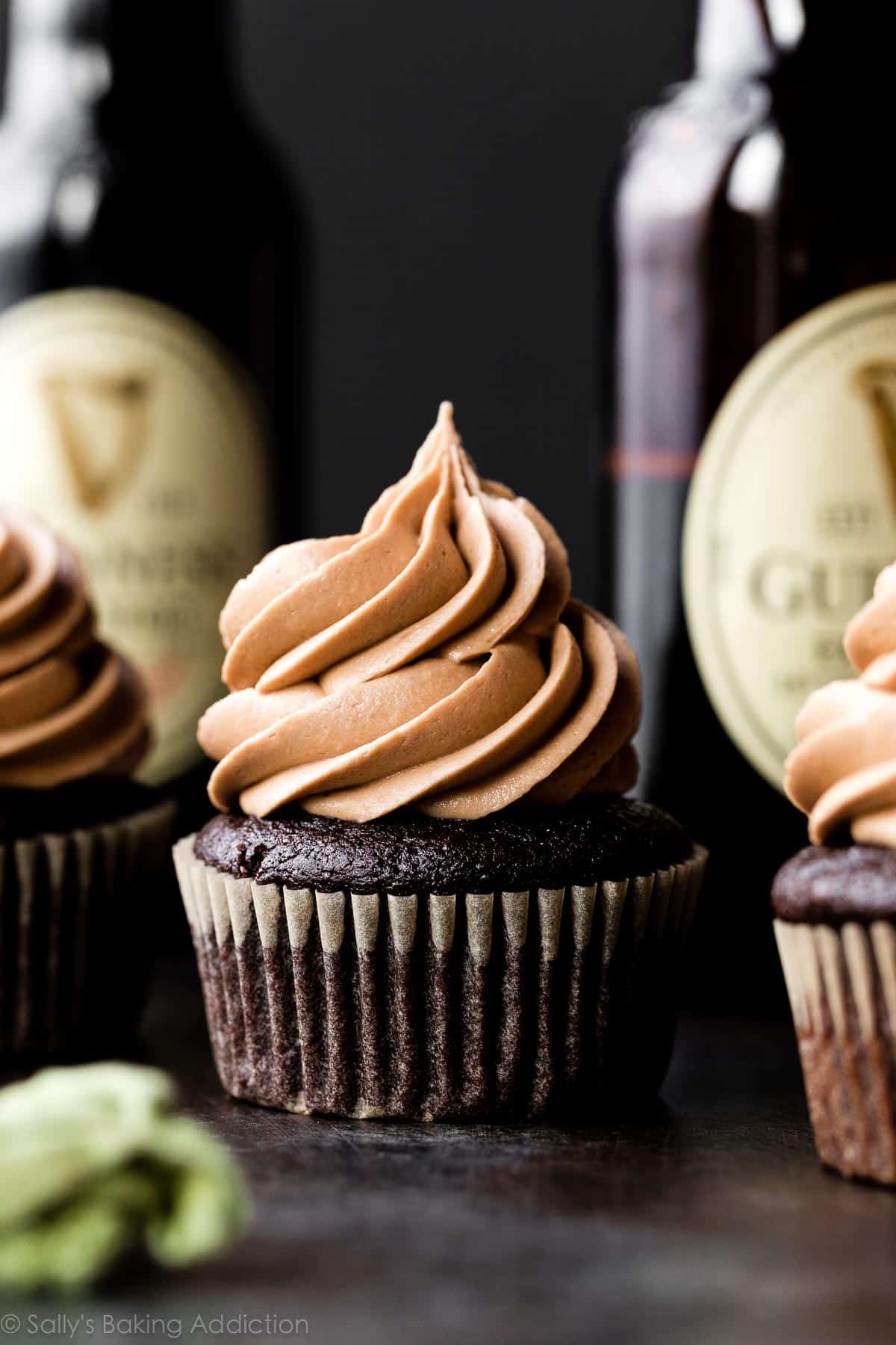 Guinness chocolate cupcakes