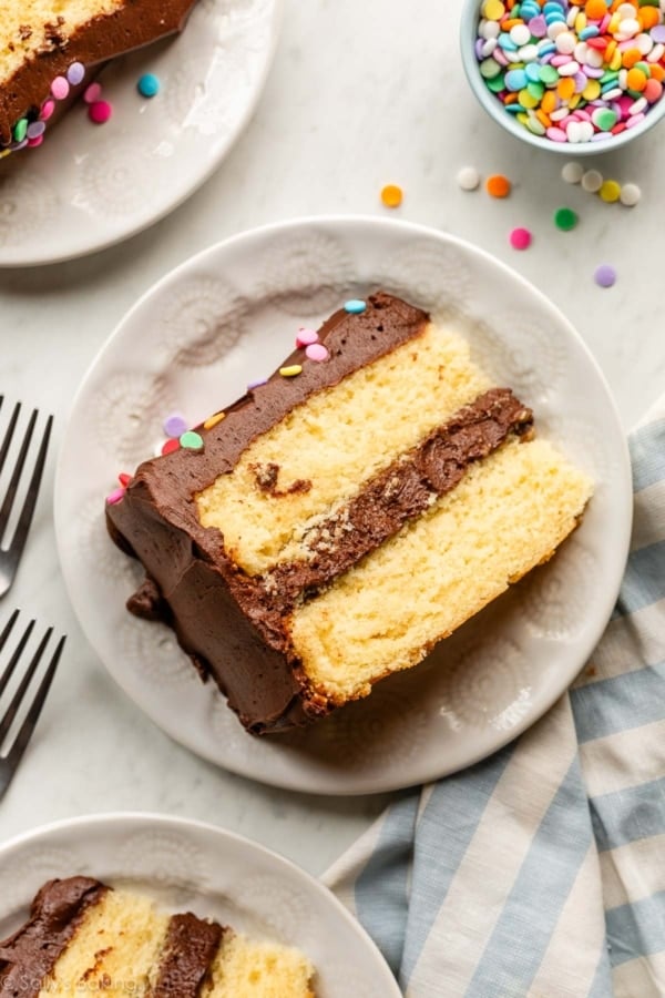 yellow cake.