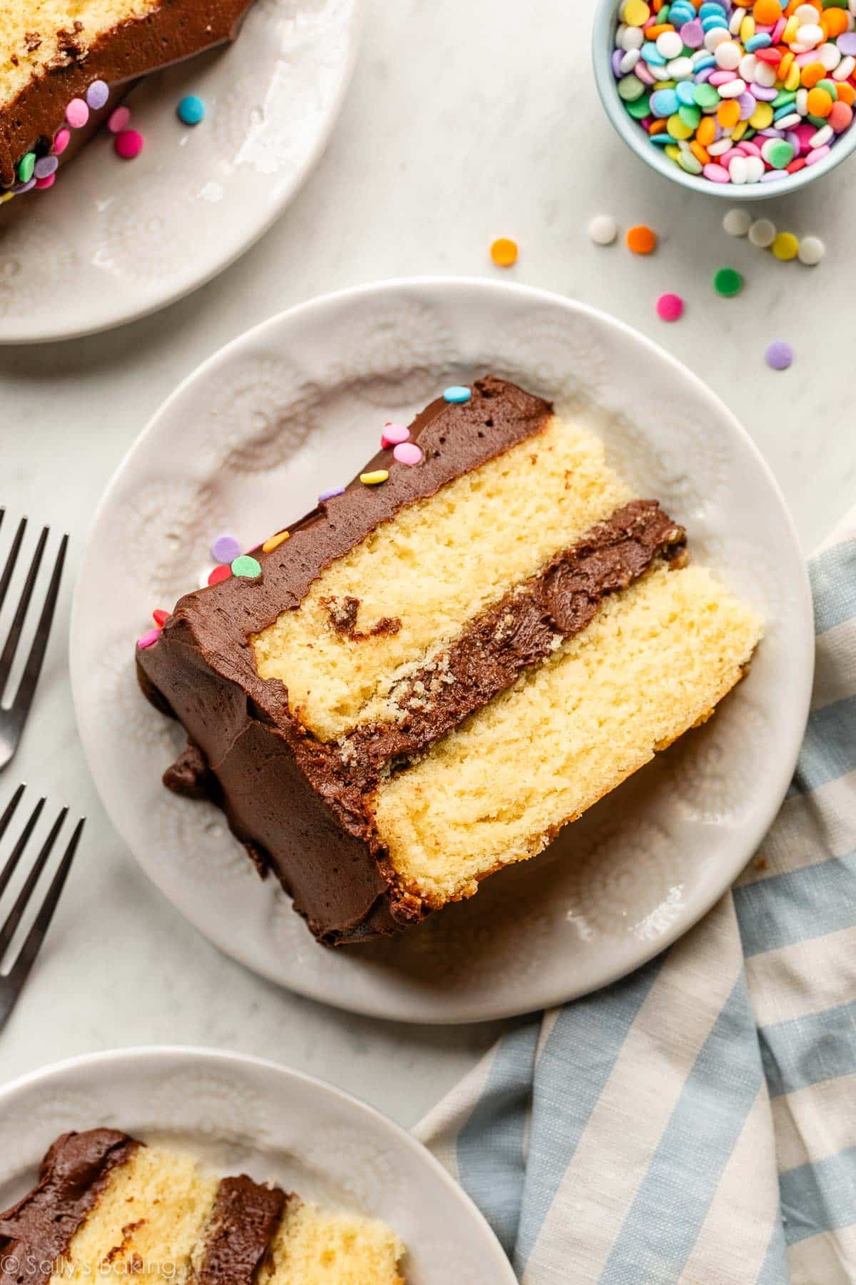 yellow cake.