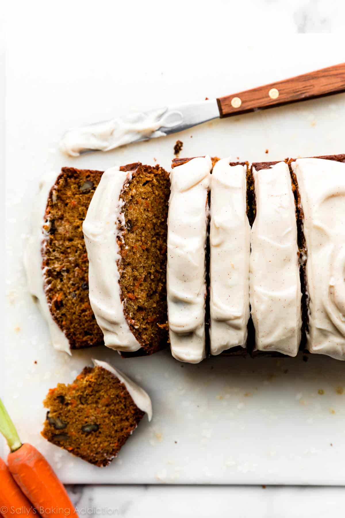 carrot cake quick bread