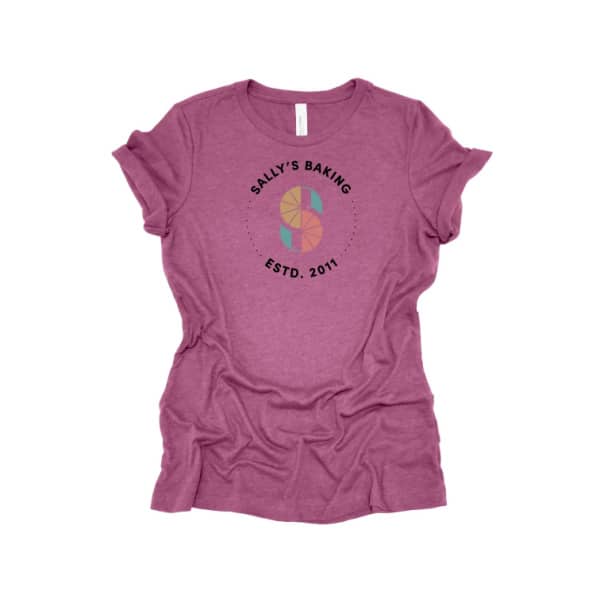 berry sally's baking logo shirt.