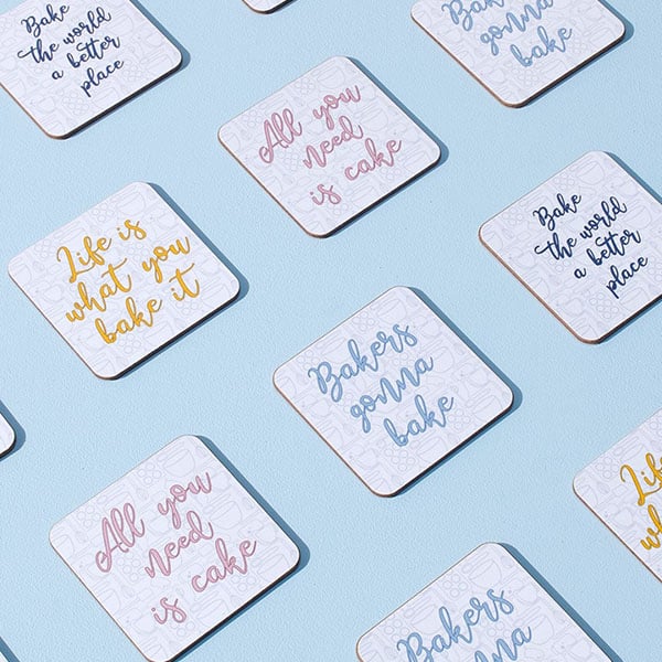 Baking Puns Coasters