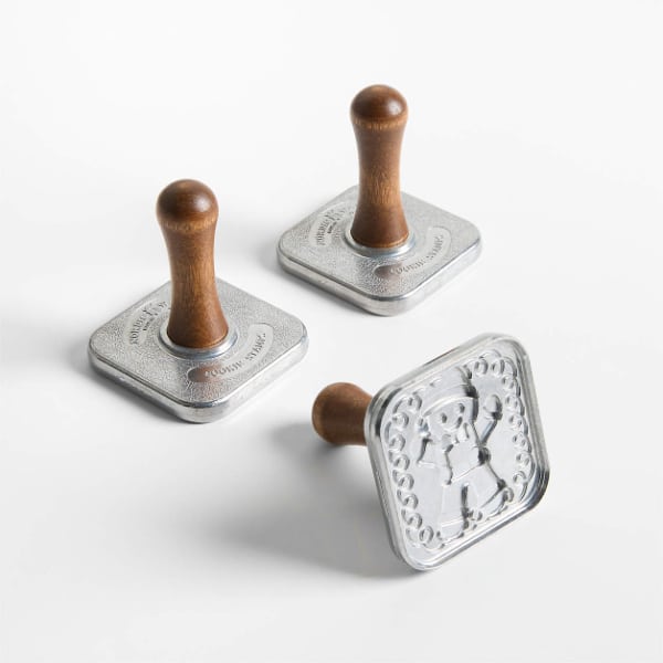 gingerbread cookie stamps.
