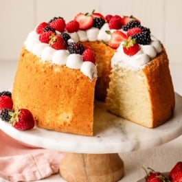 chiffon cake.