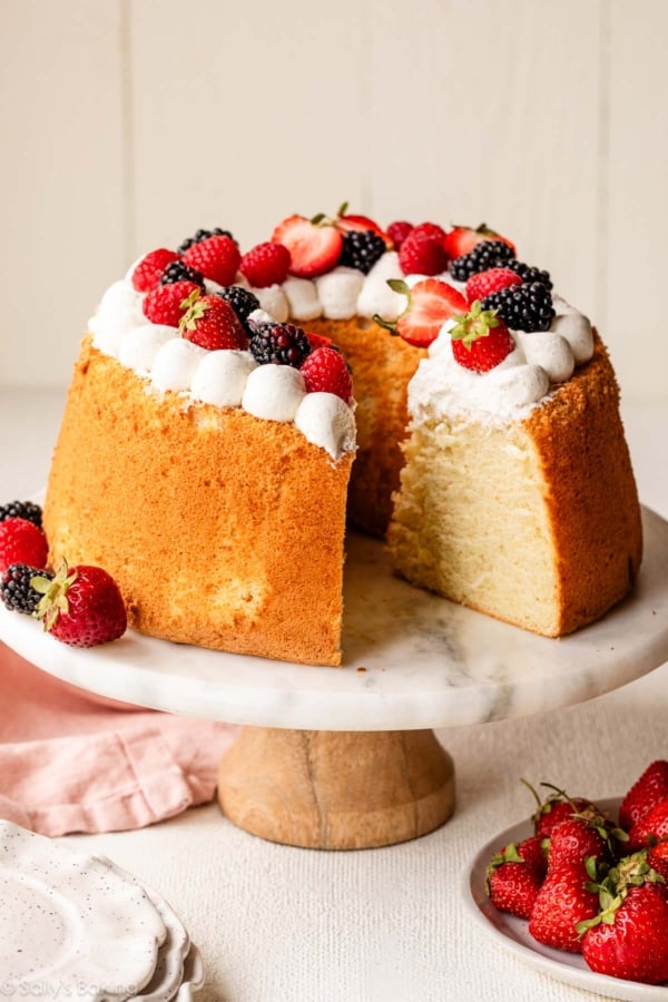 chiffon cake.