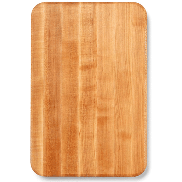 wooden maple cutting board.