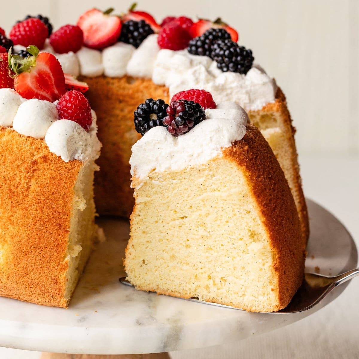 chiffon cake.